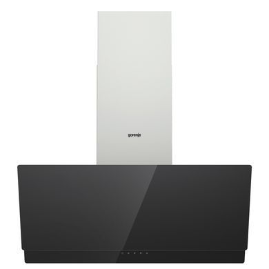 Витяжка Gorenje похила, 90см, 608м.куб/год, чорний WHI949EXBG фото