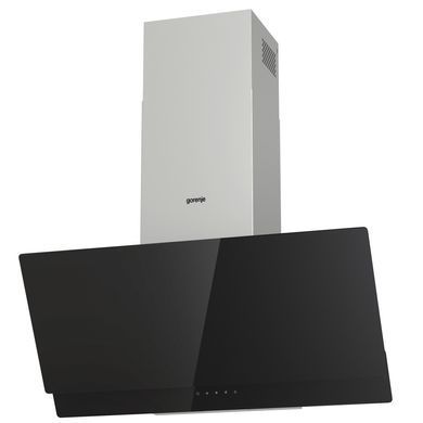 Витяжка Gorenje похила, 90см, 608м.куб/год, чорний WHI949EXBG фото