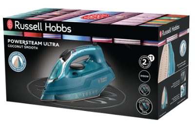 Праска Russell Hobbs 26340-56 Powersteam Ultra Coconut Smooth iron (7030826) 23986046002 фото