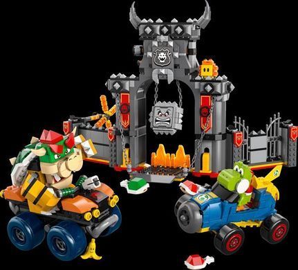 Конструктор LEGO Super Mario Mario Kart Bowser та його замок 1068 деталей (72039)