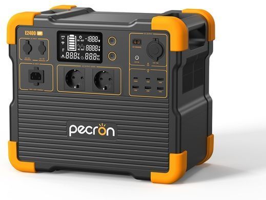Зарядна станція Pecron E2400LFP - 2048Wh/AC 2400W/2xPD/4xUSB/1xCar/2xDC/UPS/MPPT E2400LFP фото