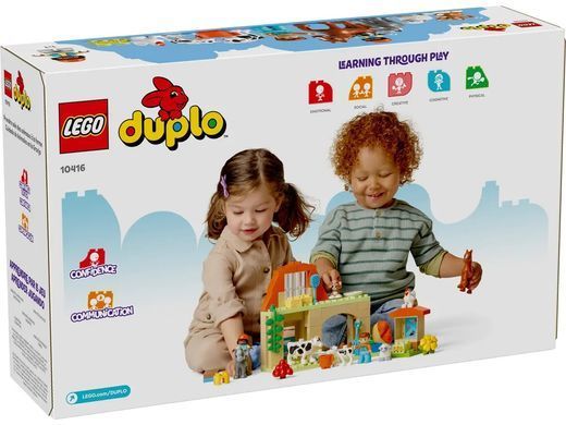 Конструктор LEGO DUPLO Town Догляд за тваринами на фермі (377314)