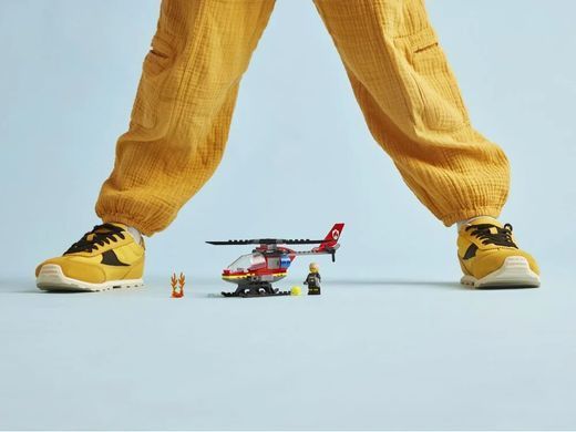 Конструктор LEGO City Пожарный спасательный вертольот