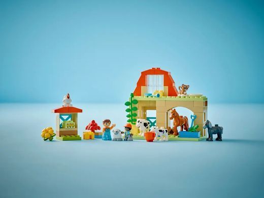 Конструктор LEGO DUPLO Town Догляд за тваринами на фермі (377314)