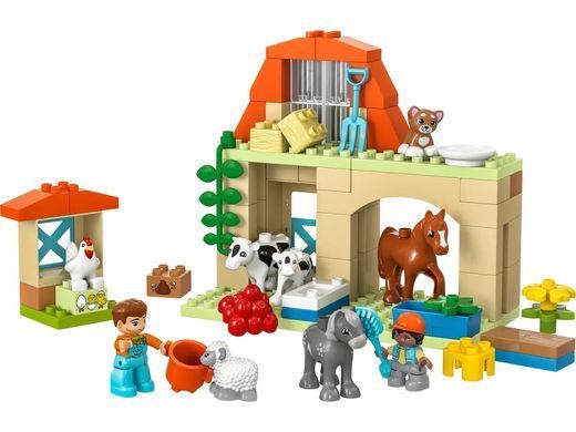 Конструктор LEGO DUPLO Town Догляд за тваринами на фермі (377314)