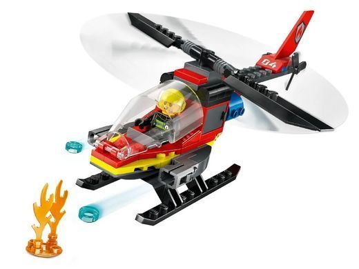 Конструктор LEGO City Пожарный спасательный вертольот