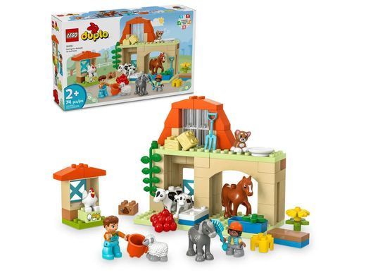 Конструктор LEGO DUPLO Town Догляд за тваринами на фермі (377314)