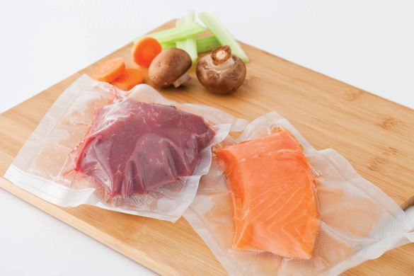 Вакууматор Tefal Classic для пакетів, 35см, електронне керування, +18 пакетів,, пластик, чорний (380662) VT254070 фото