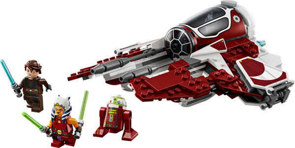 Конструктор LEGO Star Wars Джедайський перехоплювач Асоки 290 деталей (75401)