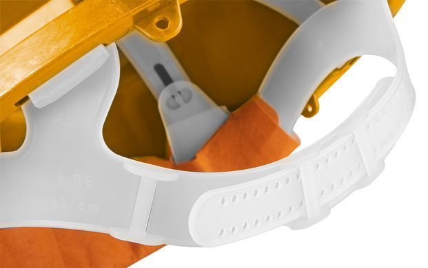 Каска захисна NEO TOOLS 97-200, жовта, HDPE, клас 0, захист від електрики, CE сертифікат Жовтий