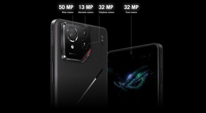 ASUS Смартфон ROG Phone 9 Pro (AI2501) 6.78" 16/512ГБ, 2SIM, 5800мА&bull;год, чорний (385117) 90AI00S3-M000R0 фото