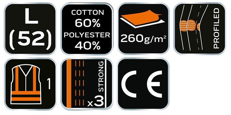 Робочі штани Neo Tools 81-792 Hi Visibility L