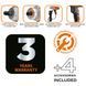 Ударний гайковерт NEO TOOLS 04-719, 450 Вт, 1/2", 350 Нм, 4 голівки, кабель 6 м 04-719
