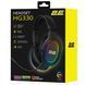 Гарнітура ігрова 2E GAMING HG330, 7.1, USB-A, RGB, 2м, чорний (343456) 2E-HG330BK-7.1