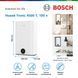 Водонагреватель электр. BOSCH плоский слим Tronic 4500, 100 л, 1,5 кВт, ун. монтаж, эл. упр-ние, B, белый 7736507299