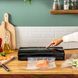 Вакууматор Tefal Classic для пакетів, 35см, електронне керування, +18 пакетів,, пластик, чорний (380662) VT254070
