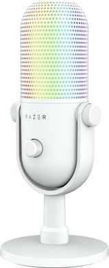Мікрофон геймінговий Razer Seiren V3 Chroma, Uni, RGB, USB-A, 2м, білий (386935) RZ19-05060200-R3M1 фото