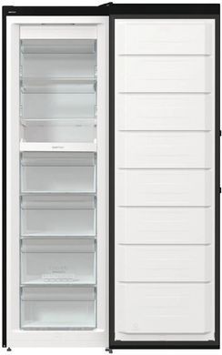 Gorenje Морозильная камера, 185.5x59.5х66.3, 280л, 1дв., A++, NF, диспл внешн., инвертор, черный FN619EABK6 фото