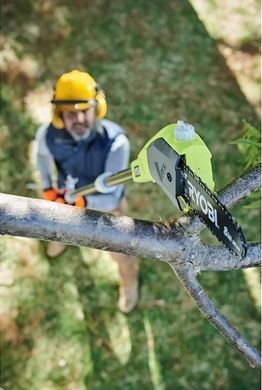 Ryobi Висоторіз ланцюговий акумуляторний ONE+ OPP1820 18В 20см 3м 3.7кг без АКБ та ЗП (349208) 5133001250 фото