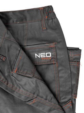 Робочі шорти NEO 81-440 BASIC, еластичний пояс, кишені для інструментів, сертифіковані CE M