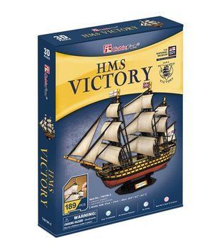 3D пазл CubicFun Корабль HMS Victory (T4019h) dt_22945 фото