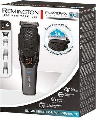 Машинка для стрижки Remington Power X Series X6 (358111) HC6000 фото