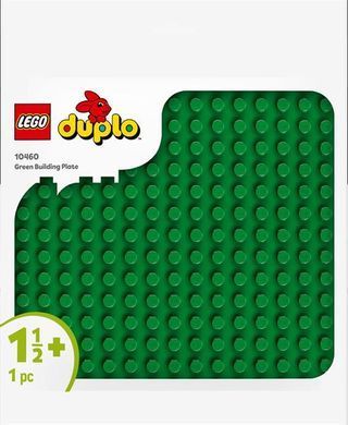 Конструктор LEGO DUPLO Зелена будівельна пластина 1 деталь (10460)