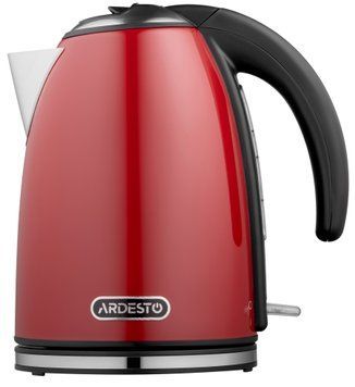 Електрочайник ARDESTO EKL-F340R 1.7л/2200Вт/strix контроль/нерж. сталь/червоний (354605) EKL-F340R фото
