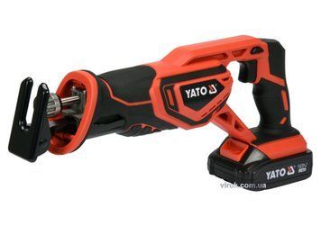 Акумуляторна шабельна пилка Yato YT-82814 (без акумулятора та ЗП) YT-82814 фото