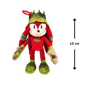 М'яка іграшка на кліпсі SONIC PRIME &ndash; НАКЛЗ (15 cm) SON7004D фото