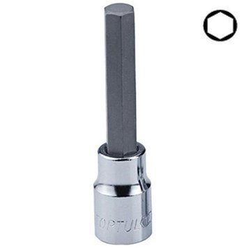 Насадка шестигранник HEX TOPTUL 6 мм 140мм 1/2" BCIA1606