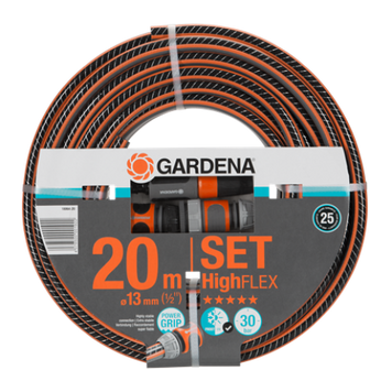 Шланг Gardena HighFlex 1/2 "х 20 м + фітинги 18064-20.000.00 фото
