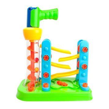 Набор для сборки Edu-Toys Горка-зигзаг с инструментами 54 детали (JS021) dt_2792 фото