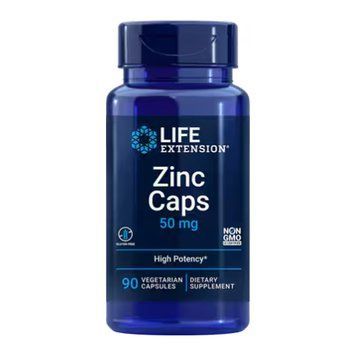 Zinc Caps 50mg - 90 veg caps Life Extension