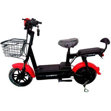 Lucky-WS500 Bicycle Scooter Red