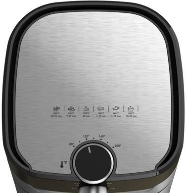 Tefal Мультипечь Easy Fry&Grill, 1550Вт, чаша-4,2л, механическое управление, от 80&deg;C до 200&deg;C, пластик, нерж. сталь (371396) EY501D15 фото