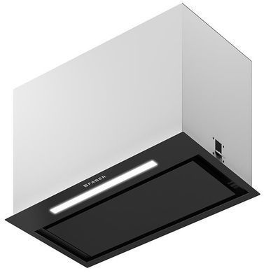 Faber Витяжка вбудована, 52см, 1119м3г, Inka Lux Premium Bk Matt A52 Kl, чорний матовий (370150) 305.0658.608 фото