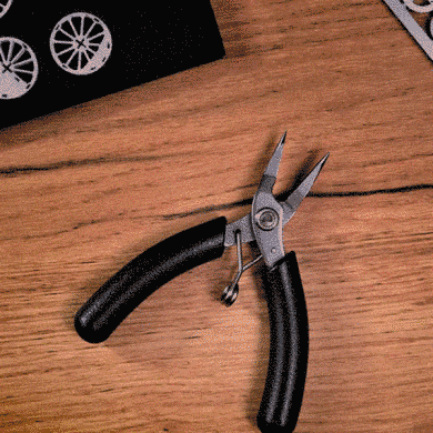 Набір інструментів для складання моделей Metal Time Standard Toolkit плоскогубці та надфіль (STNTK22-2) dt_94842 фото