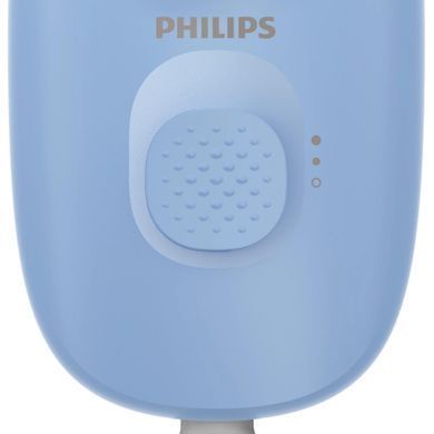 Епілятор Philips Series 2000 дисковий, від мережі, сух., насадок-2, з підсвіткою, блакитний (387535) BRE247/00 фото