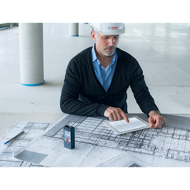 Далекомір лазерний Bosch GLM 100C Professional(0601072700)
