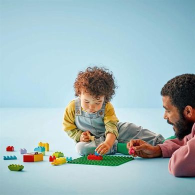 Конструктор LEGO DUPLO Зелена будівельна пластина 1 деталь (10460)