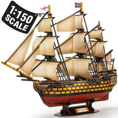 3D пазл CubicFun Корабель HMS Victory (T4019h) dt_22945 фото