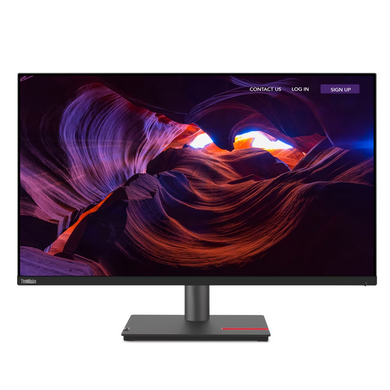 31.5" 16:9 IPS РК монітор, 3840х2160, 60 Гц, 95% DCI-P3, 1xHDMI 2.0/1xDP 1.4/1xThunderbolt 4 (до 100 LENOVO P32p-30 (63D1RAT1UA) 3703202 фото