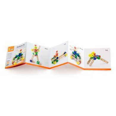 Дерев'яний конструктор Viga Toys 53 деталі (50490) dt_2014 фото