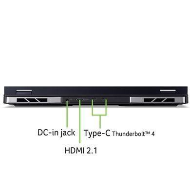 Acer Ноутбук Predator Helios Neo 18 PHN18-71 18" WUXGA, Intel i9-14900HX, 32GB, F1TB, NVD4060-8, Lin (375367) NH.QS0EU.001 фото