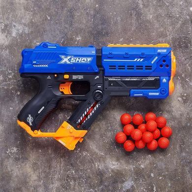 Швидкострільний бластер X-Shot Excel New Chaos Meteor 12 кульок (36282R) dt_25127 фото