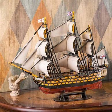 3D пазл CubicFun Корабель HMS Victory (T4019h) dt_22945 фото