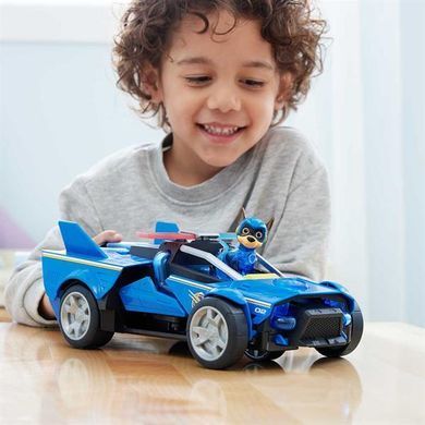 Игровой набор Paw Patrol Щенячий патруль в кино 2 Полицейский автомобиль-трансформер Гончика делюкс (SM17732/7887) dt_68367 фото
