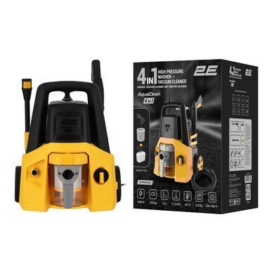 Минимойка высокого давления 2E AquaClean 4в1 1600Вт 130бар 480л/ч шланг 8м 11кг 2E-HPW1613VC фото