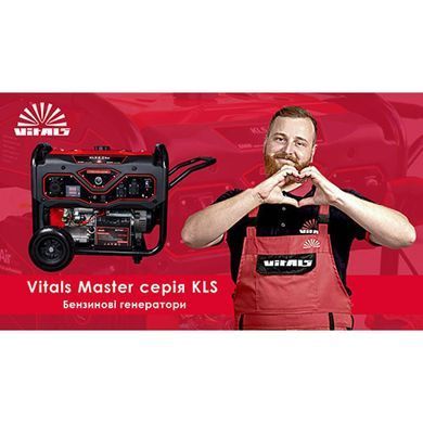 Генератор бензиновий Vitals Master KLS 5.0be V88868N фото